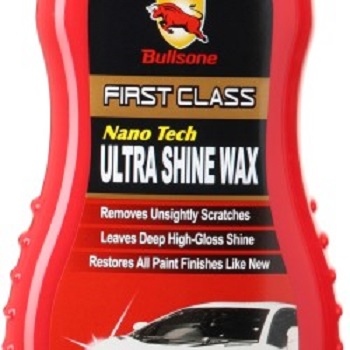 Chất đánh bóng sơn xe ô tô Bullsone chính hãng (300ml) Nano First Class Nanotech Ultra Shine Wax sản xuất tại Hàn Quốc