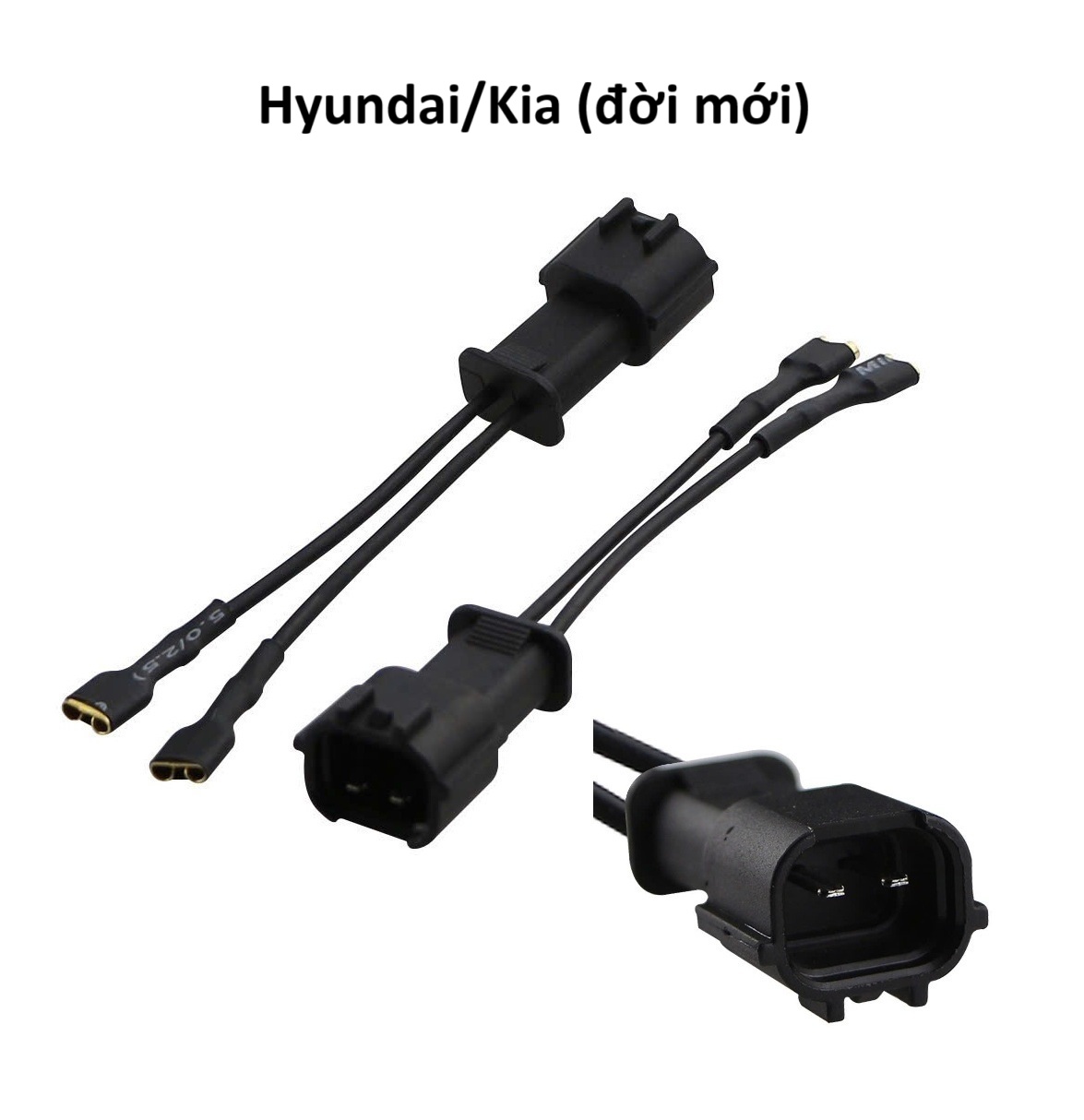 Giắc chuyển đổi còi Denso, Bosch xe Honda; Hyundai; Kia; Volkswagen (Bộ 2 cái)