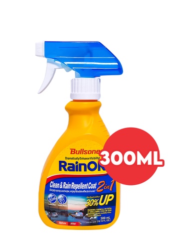 Vệ sinh kính chống bám mưa xe ô tô Bullsone RainOK Clean & Rain Repellent 2in1 chính hãng sản xuất tại Hàn Quốc