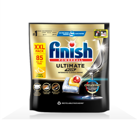 Viên rửa bát Finish Cube; Essential; Power All in 1; Quantum; Ultimate Eco; Ultimate Plus nhập khẩu Châu Âu (Mùi Hương Regular; Lemon) 