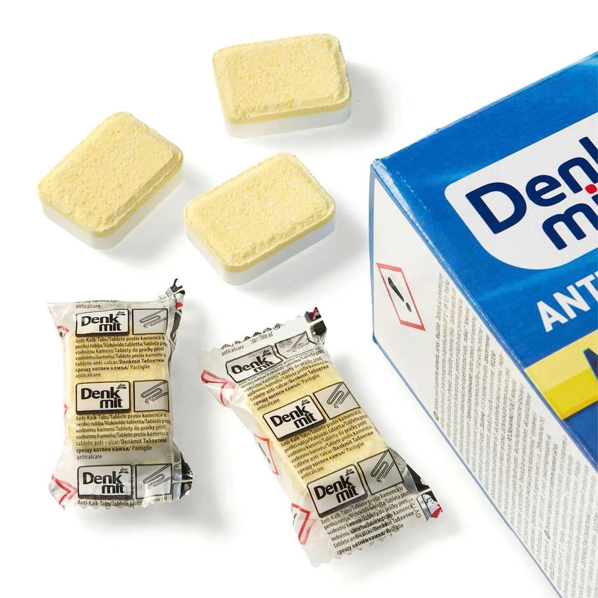 Viên vệ sinh lồng máy giặt Denkmit hộp 60 viên