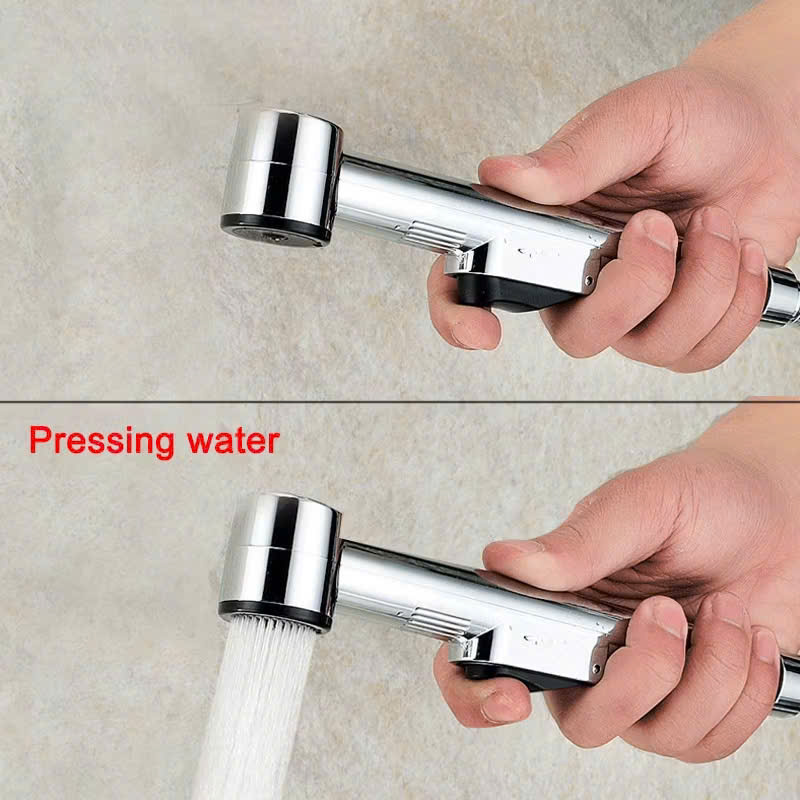 Bộ vòi xịt vệ sinh bằng nhựa ABS mạ Crom