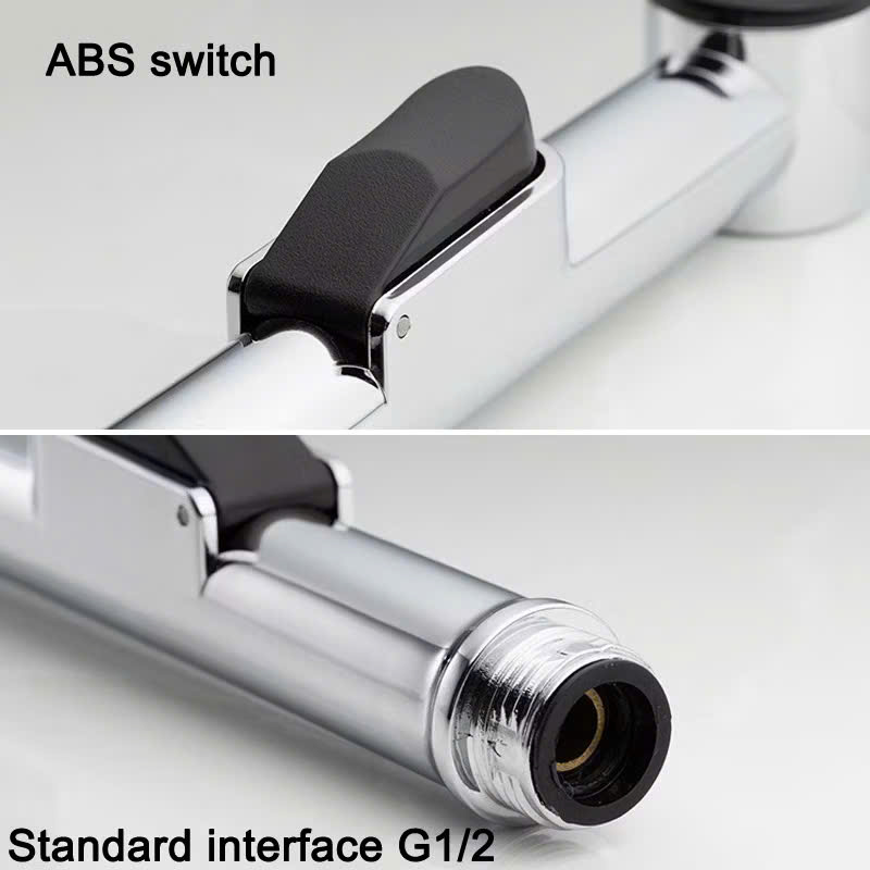 Bộ vòi xịt vệ sinh bằng nhựa ABS mạ Crom