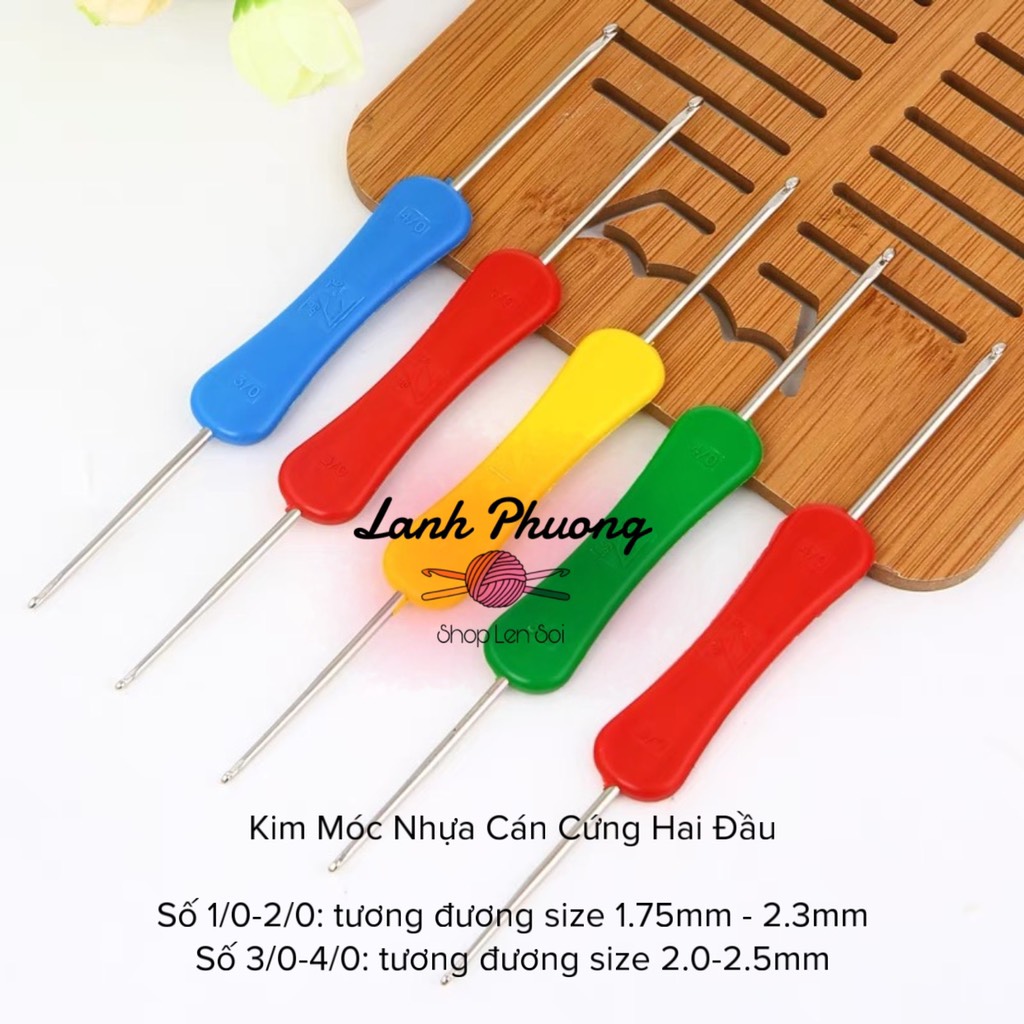 Kim Móc Nhựa Cứng 2 Đầu