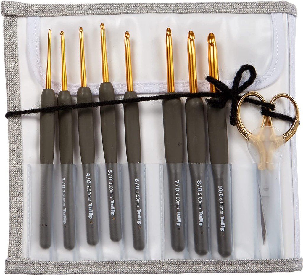 Bộ Kim Móc Tulip Xám Etimo Gold