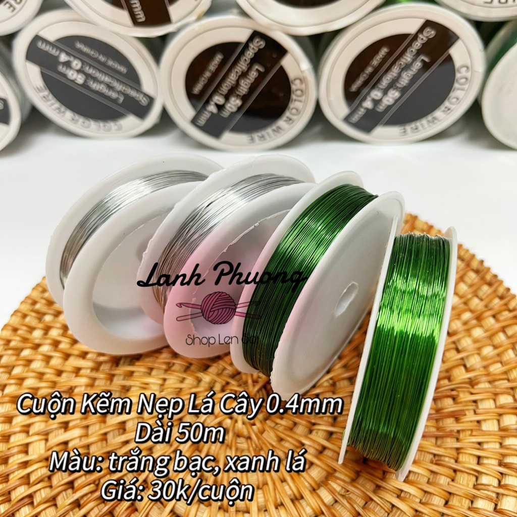 Cuộn Kẽm Nẹp Lá 0.4mm 50m (cuộn)