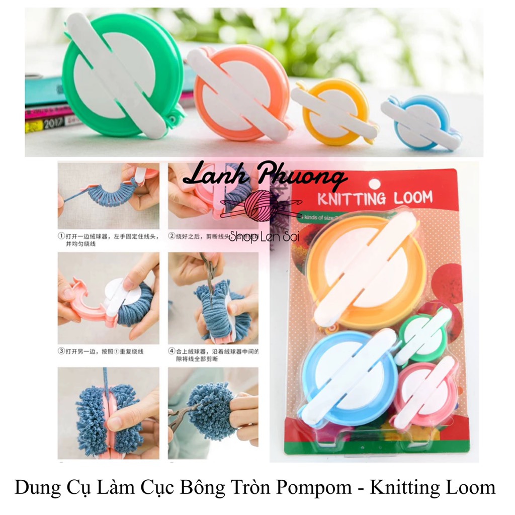 Dụng Cụ Làm Pompom