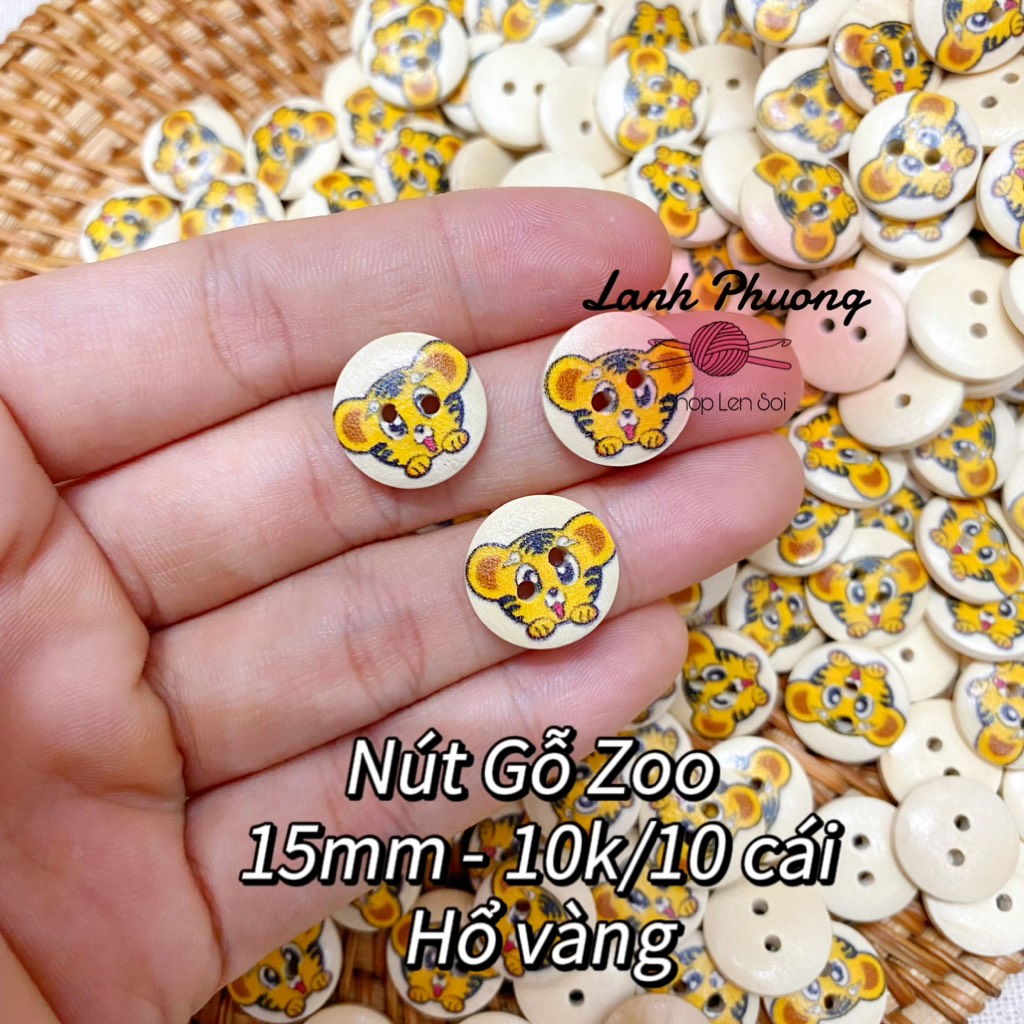 Nút Gỗ Zoo (1cái)