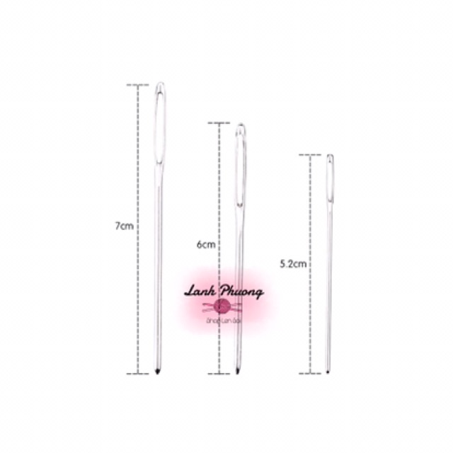 Ống Kim Khâu Len 9 Cây