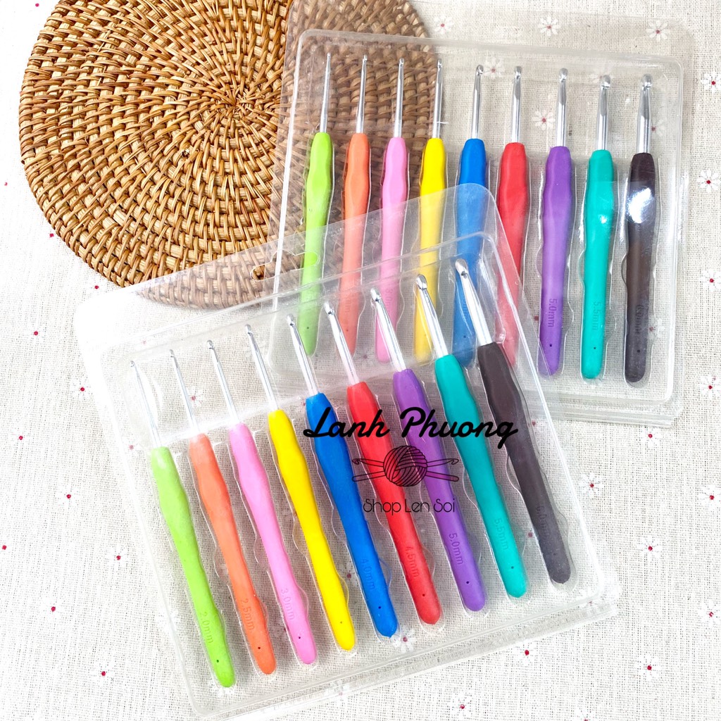 Bộ Kim Móc Colorful 9 Cây