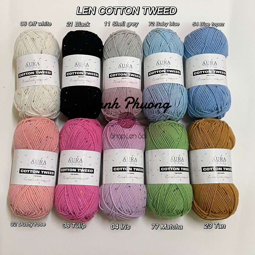 Len Cotton Tweed 50g