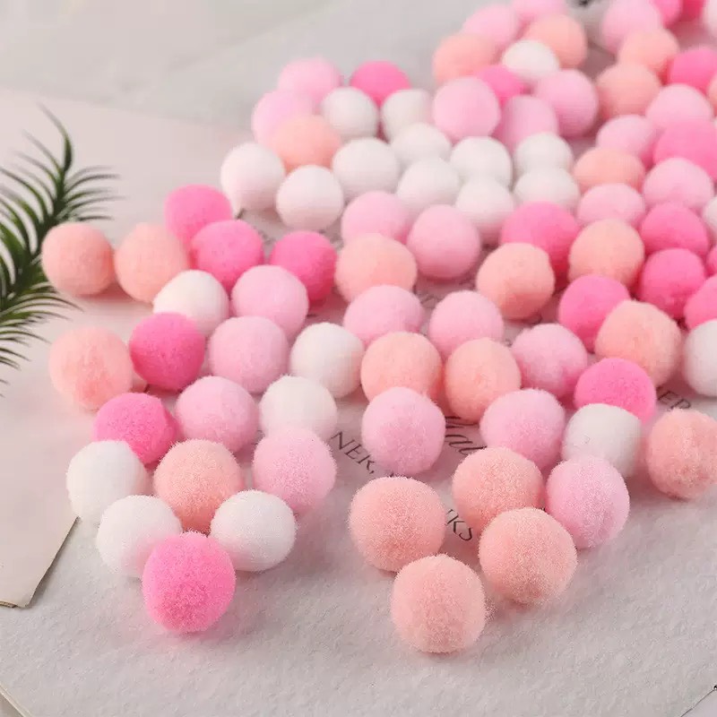 Gói Pompom Hạt Trang Trí