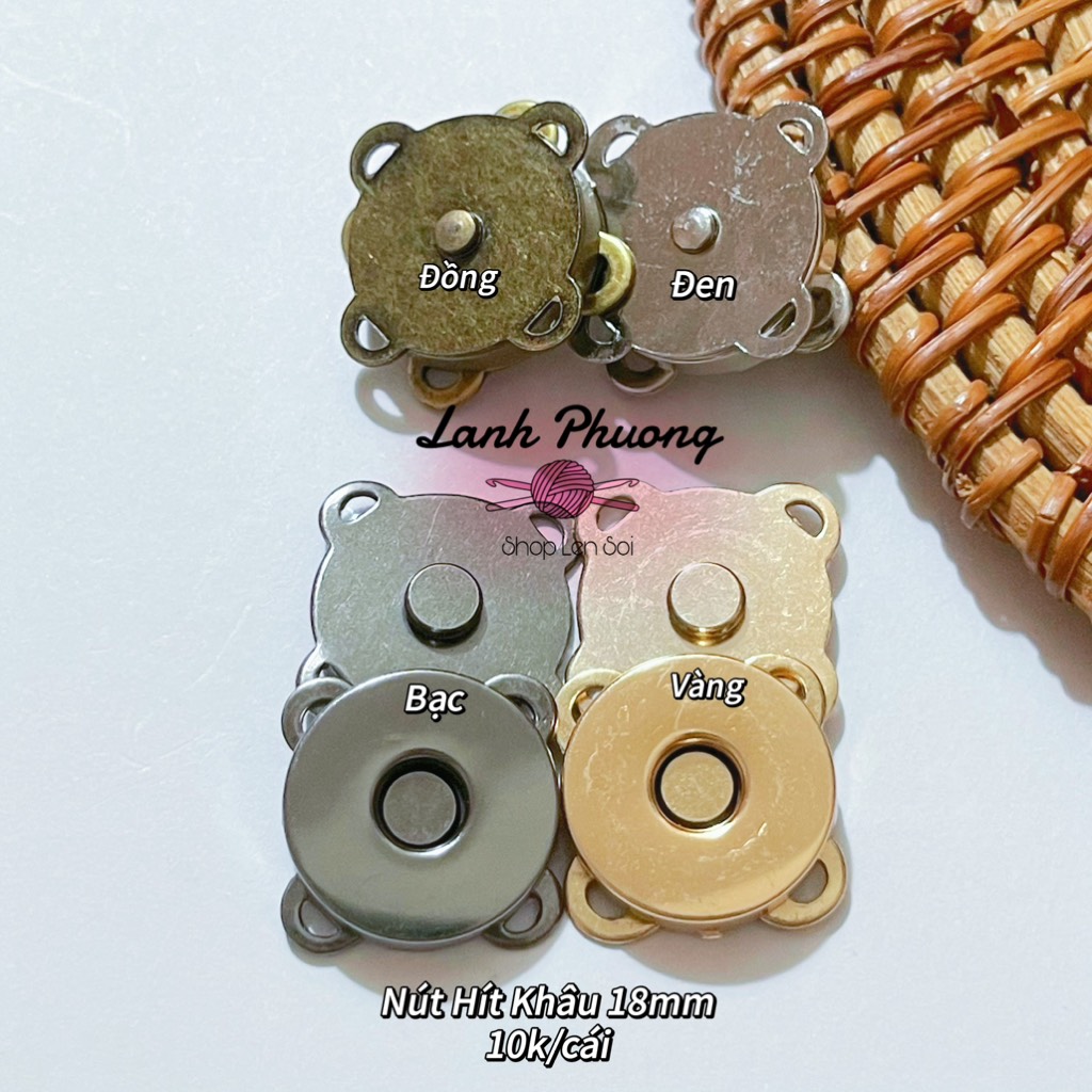 Nút Hít Khâu Lớn 18mm