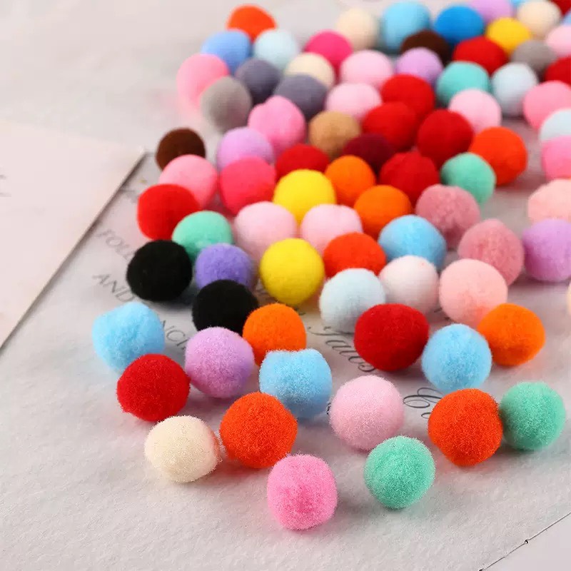 Gói Pompom Hạt Trang Trí