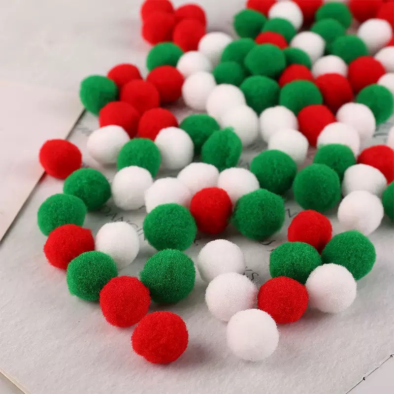 Gói Pompom Hạt Trang Trí
