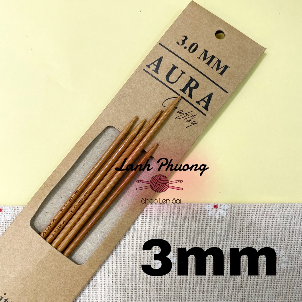Kim Đan Gỗ 2 Đầu 20cm