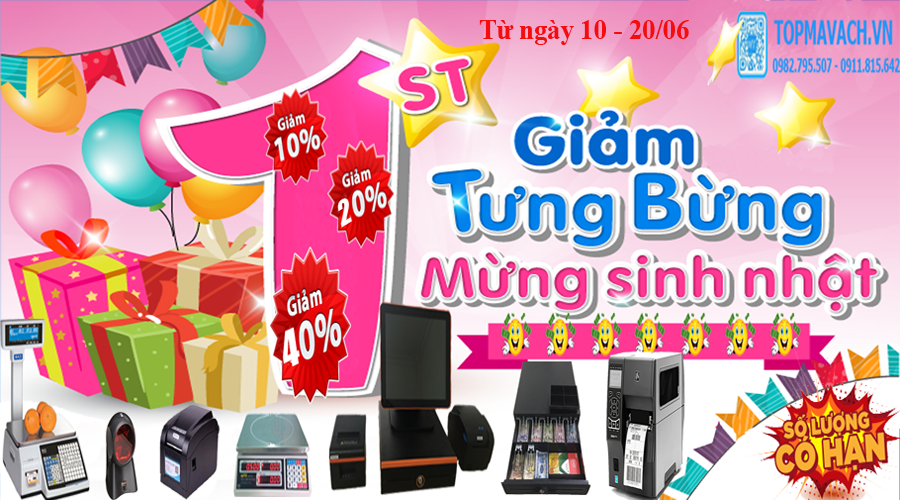 TƯNG BỪNG SINH NHẬT NGẬP TRÀN ƯU ĐÃI GIẢM GIÁ CỰC SỐC