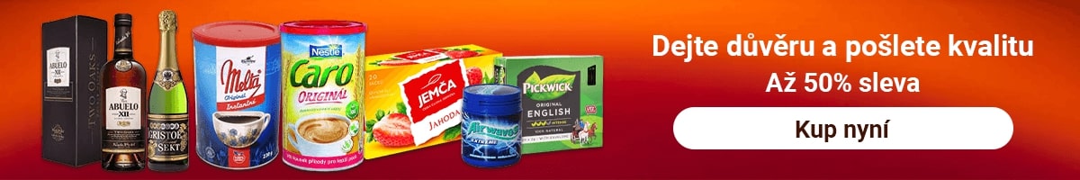 Dejte důvěru a pošlete kvalitu Až 50% sleva