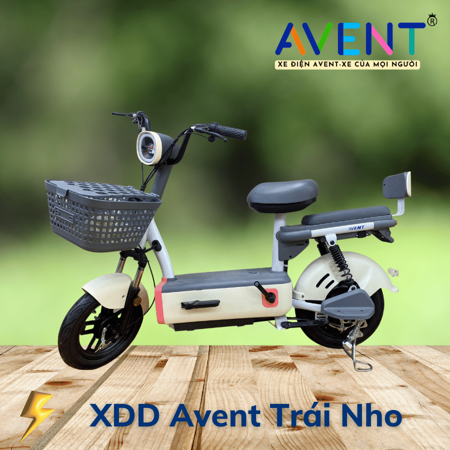 Xe Đạp Điện Avent Trái Nho