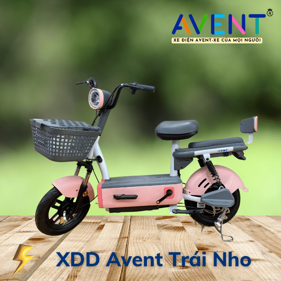 Xe Đạp Điện Avent Trái Nho