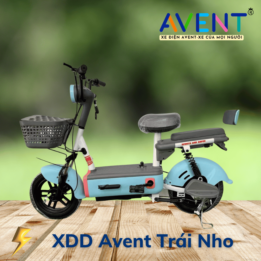 Xe Đạp Điện Avent Trái Nho