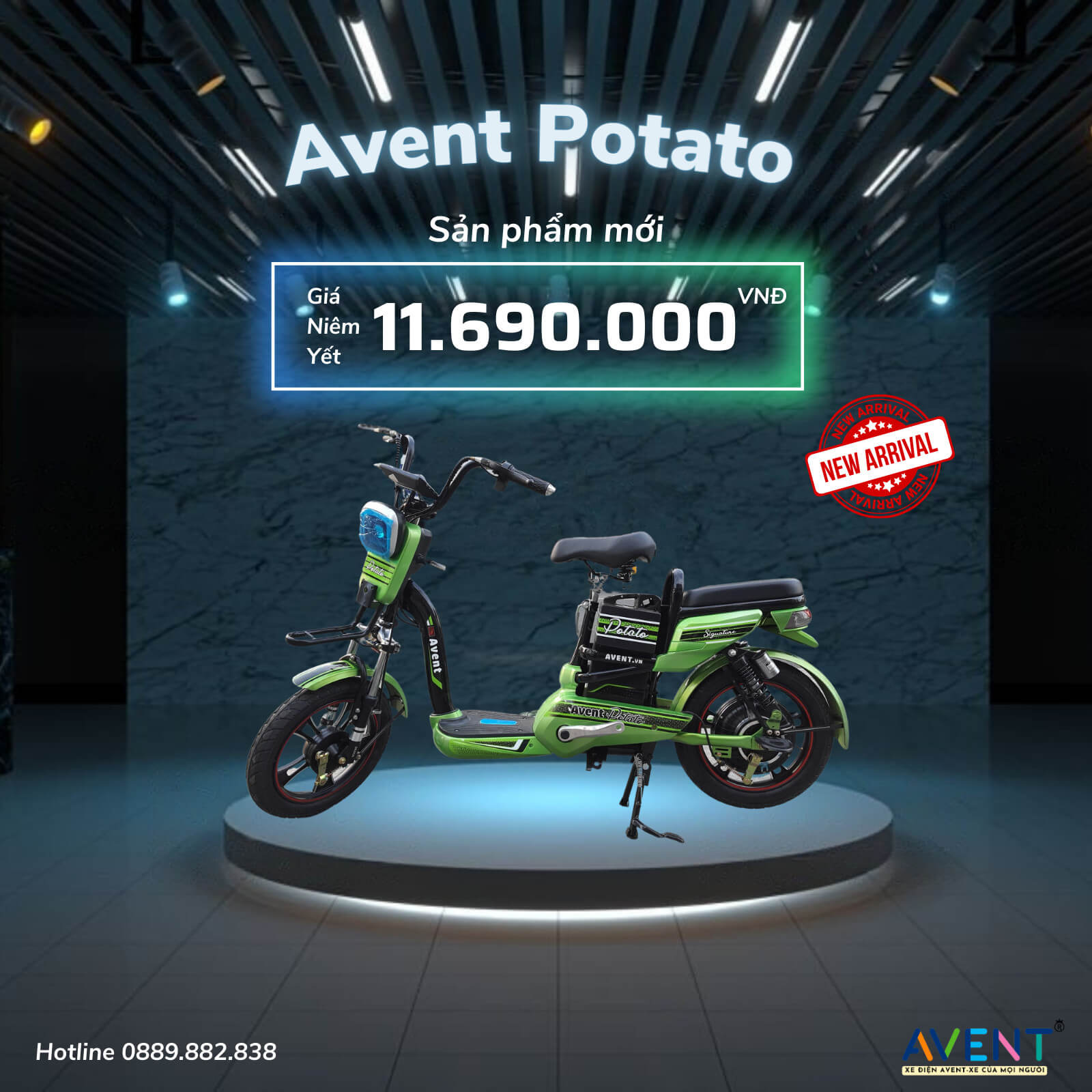 Xe đạp điện Avent VC S8