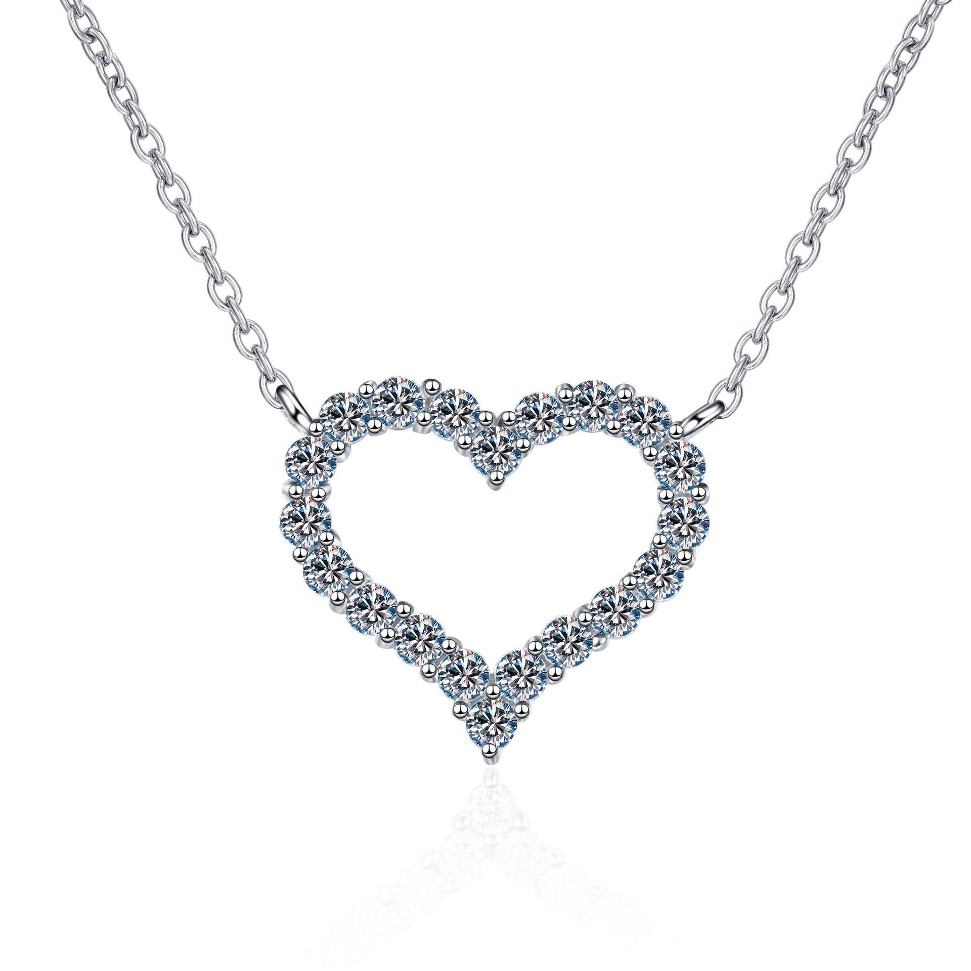 Dây chuyền Moissanite Cao Cấp  ESME ES450-HK069