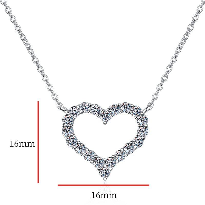 Dây chuyền Moissanite Cao Cấp  ESME ES450-HK069