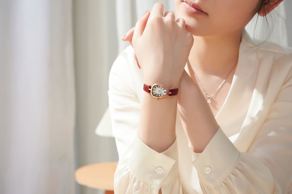 Combo  Đồng Hồ Nữ JA-1526D Julius Hàn Quốc  + Dây Chuyển  ESME ES482