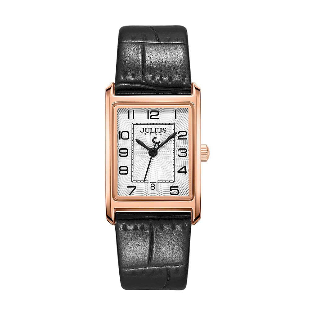 Đồng Hồ Nam JA-1494M Julius Hàn Quuốc Dây Da (2 màu)