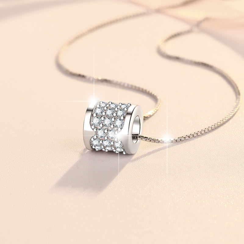 Dây chuyền Moissanite Cao Cấp  ES447-HK054