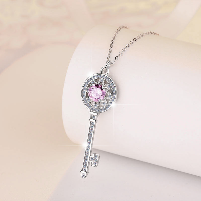 Dây chuyền Moissanite Cao Cấp ES446-HK015