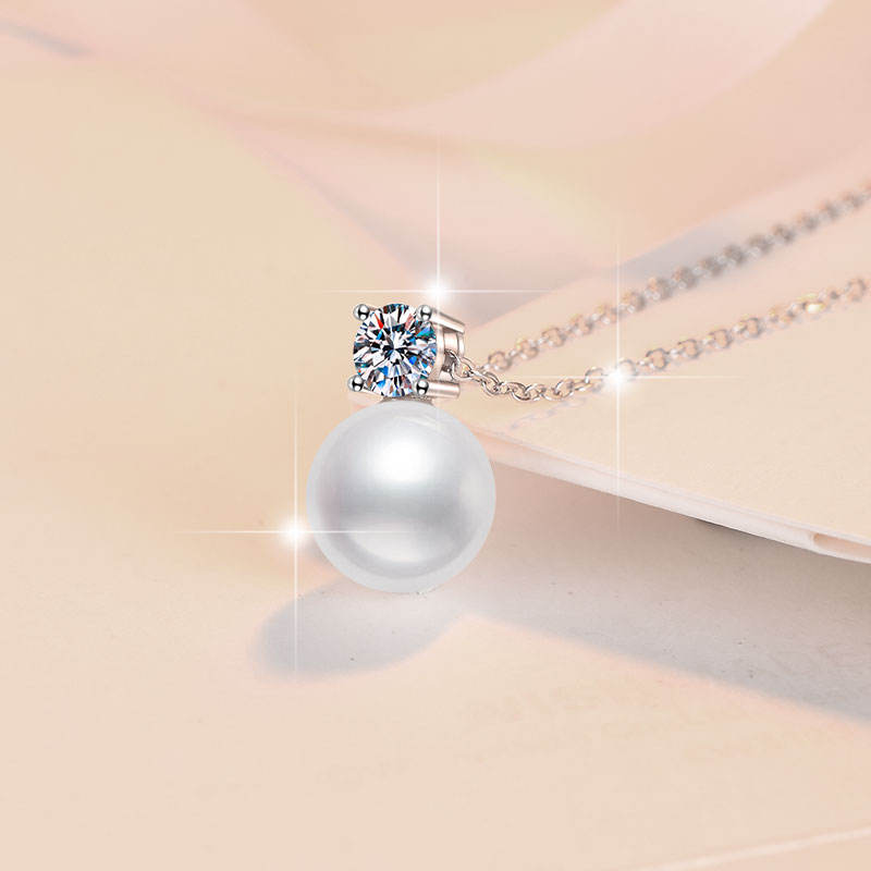 Dây chuyền Moissanite Cao Cấp  ESME ES451-ZZHK004