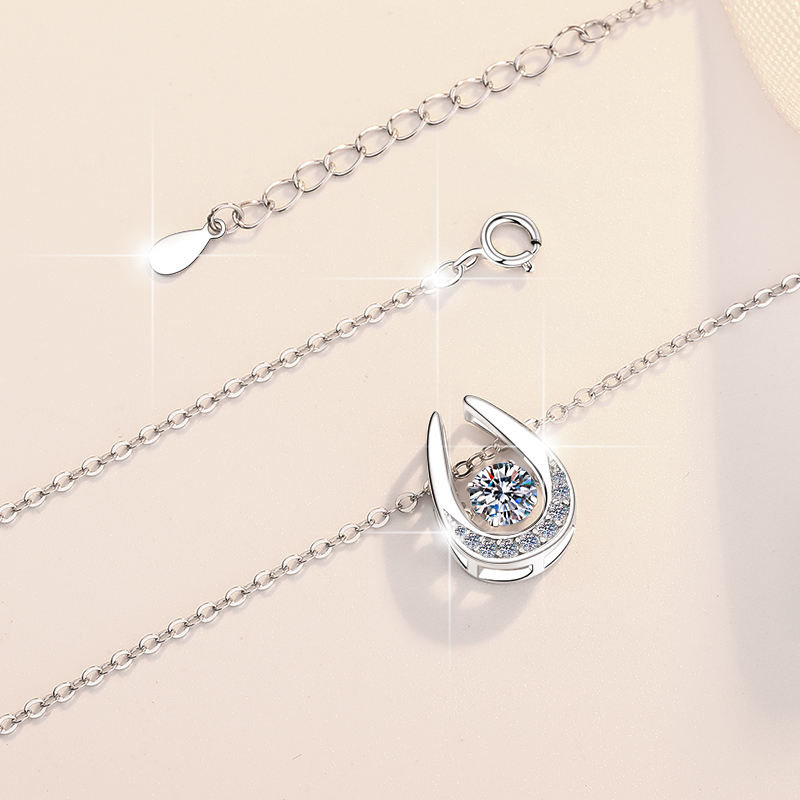 Dây chuyền Moissanite Cao Cấp ES445-HK049