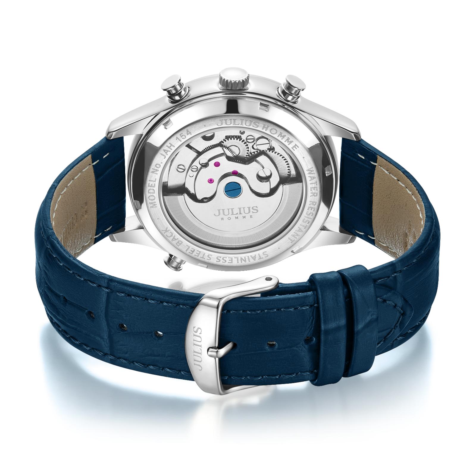 Đồng Hồ Nam Julius JAH-154 Cơ ( 3 Màu )