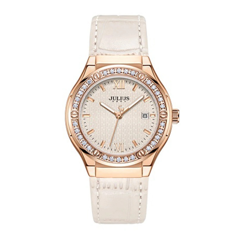 Combo Quà Tặng Đồng Hồ Nữ JA-1395C + Vòng Tay Julius JSB078