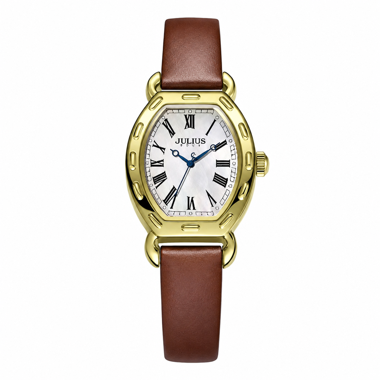 [ NEW VERSION COLOR ] Đồng Hồ Nữ JA-544 Julius Hàn Quốc Dây Da