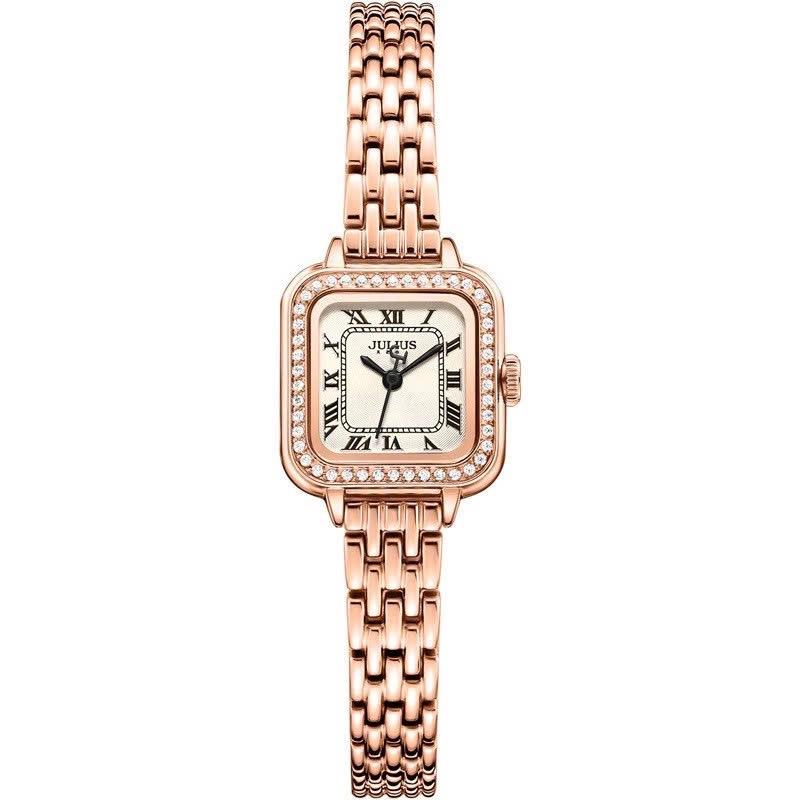 Combo Đồng hồ nữ Julius JA-1449B + Dây Chuyền ES214