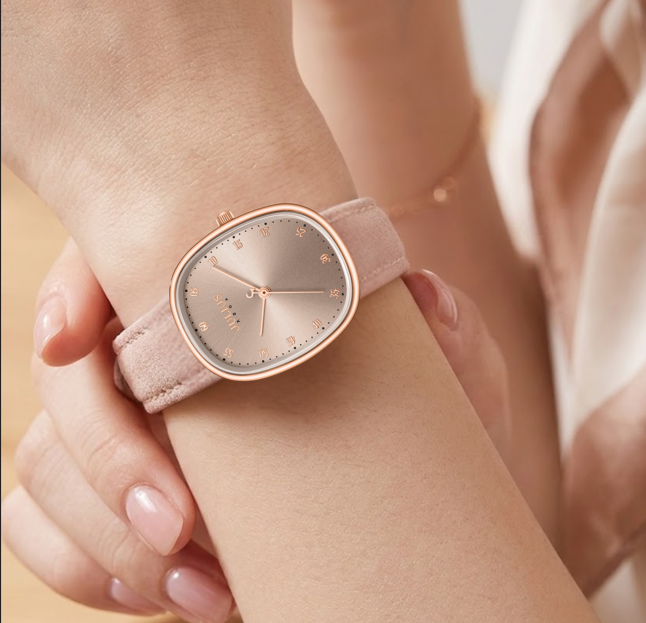 Đồng Hồ Nữ JA-1559 Julius Hàn Quốc Dây Da (4 màu)