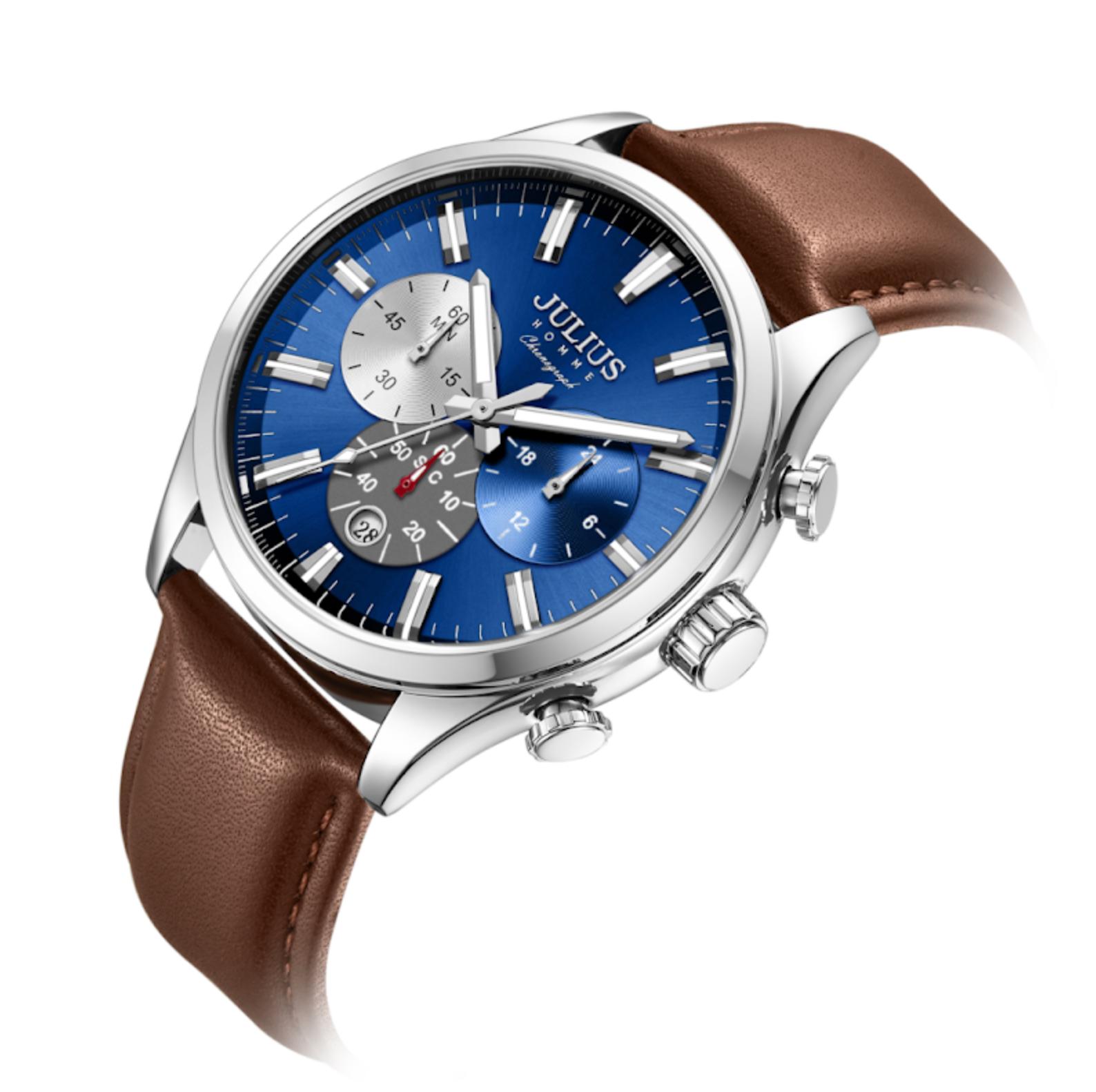 Đồng Hồ Nam Julius JAH-156 ( 4 Màu )