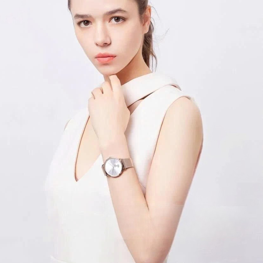 Đồng Hồ JS-022B Julius Star Hàn Quốc Dây Thép (Vàng Đồng)