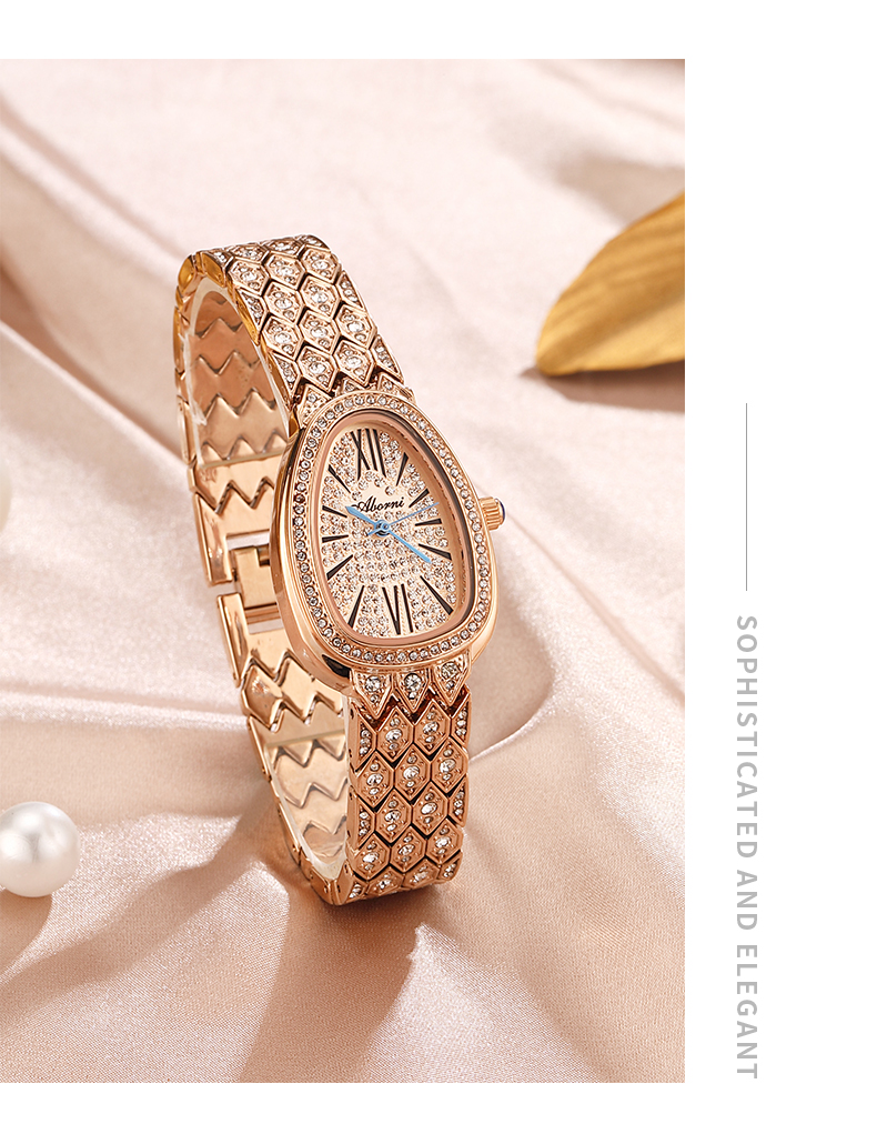 Đồng Hồ Nữ ABORNI YBN-6019 ( 2 MÀU )