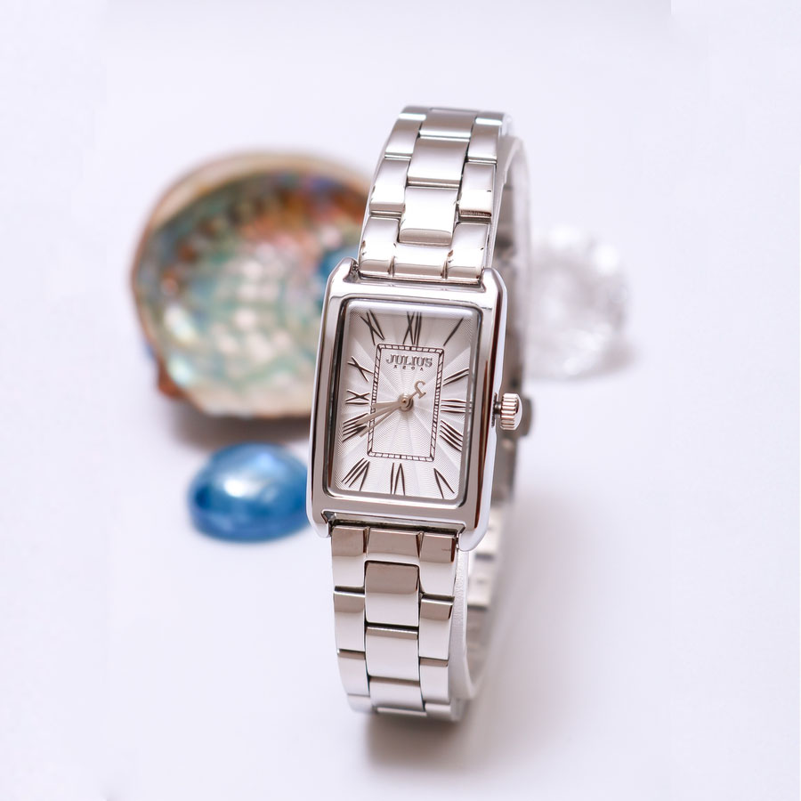 ComboiĐồng Hồ  Nữ Julius JA-1338A + Dây Thép