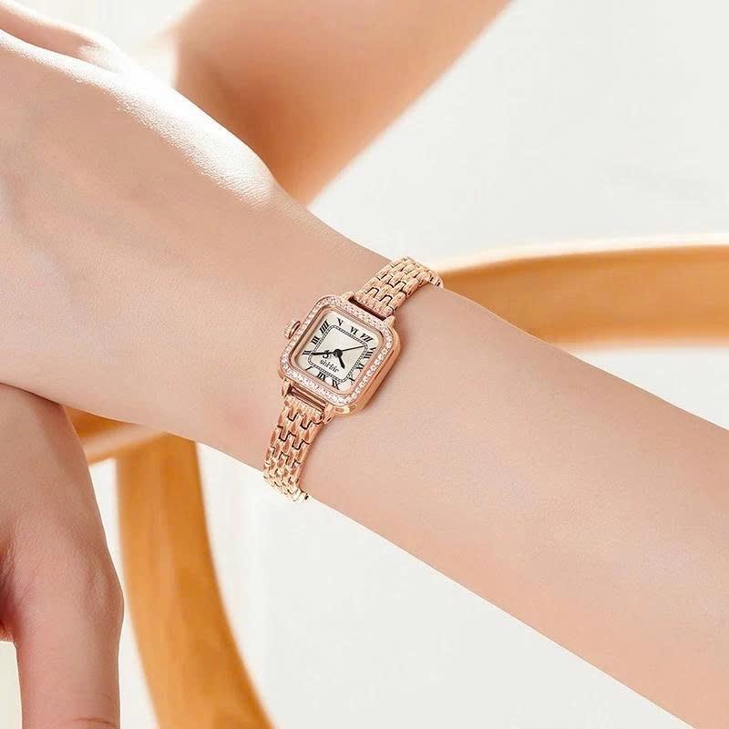 Combo Đồng hồ nữ Julius JA-1449B + Dây Chuyền ES214