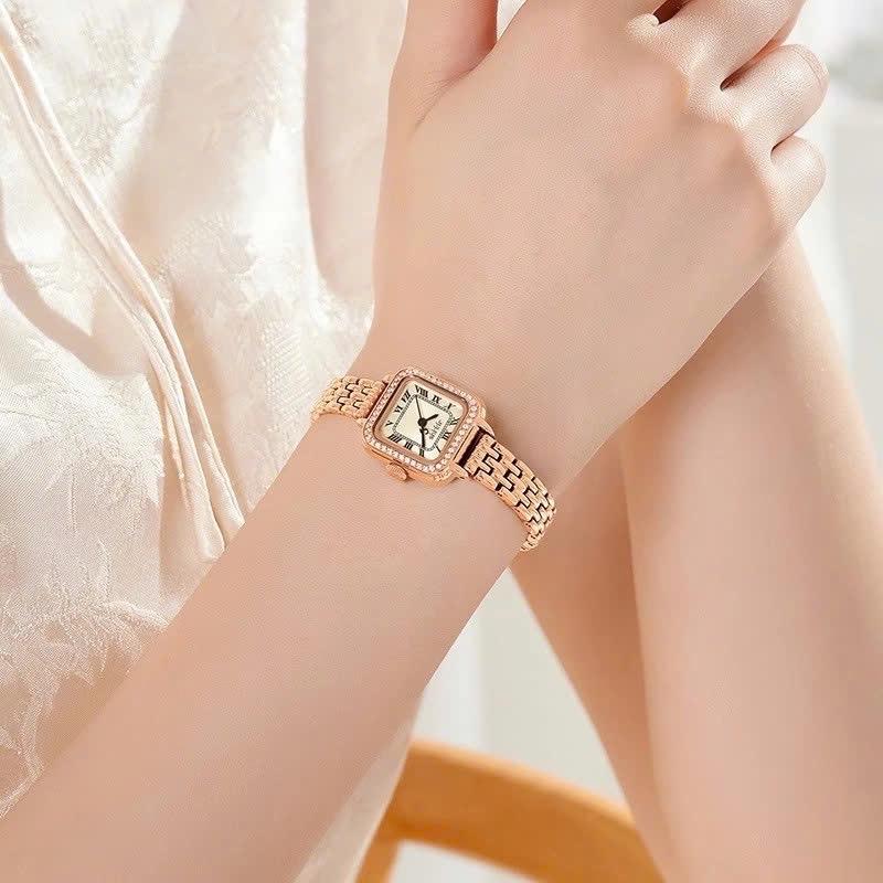 Combo Đồng hồ nữ Julius JA-1449B + Dây Chuyền ES214