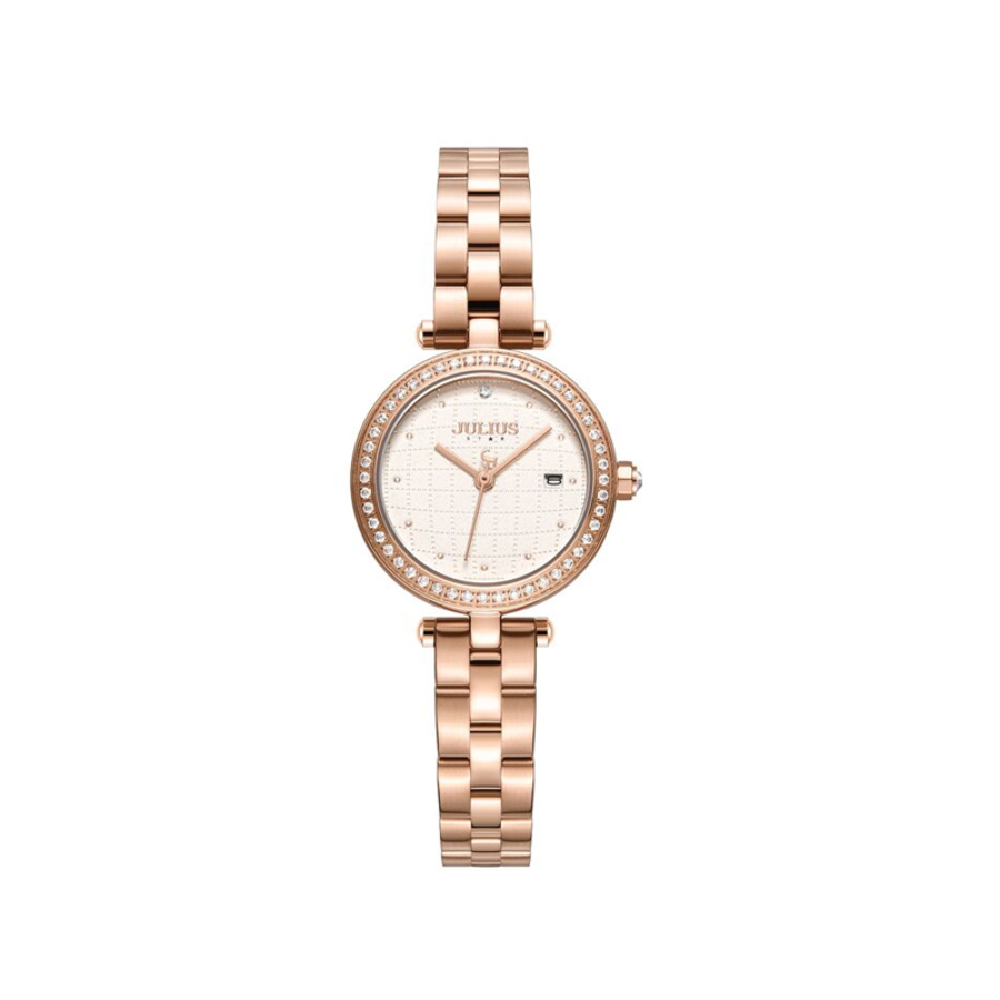 Đồng Hồ Nữ JULIUS STAR JS-049 Hàn Quốc kính sapphire (3 Màu)