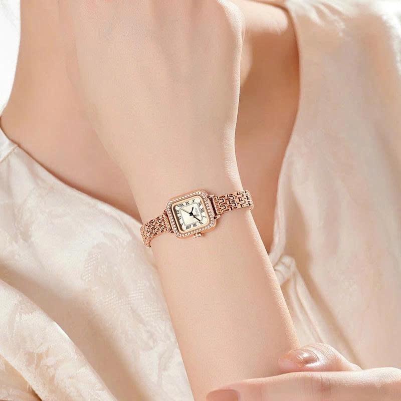 Combo Đồng hồ nữ Julius JA-1449B + Dây Chuyền ES214