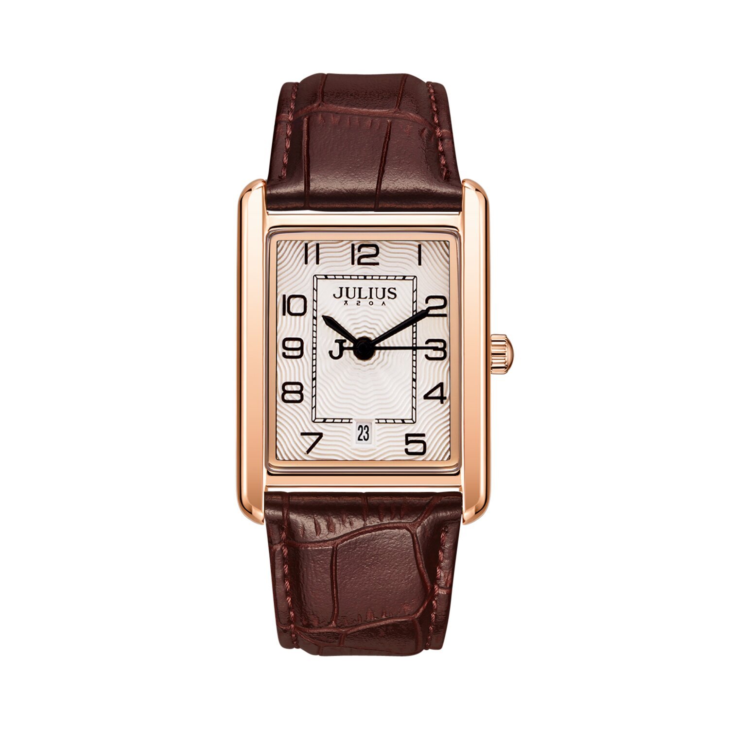 Đồng Hồ Nam JA-1494M Julius Hàn Quuốc Dây Da (2 màu)