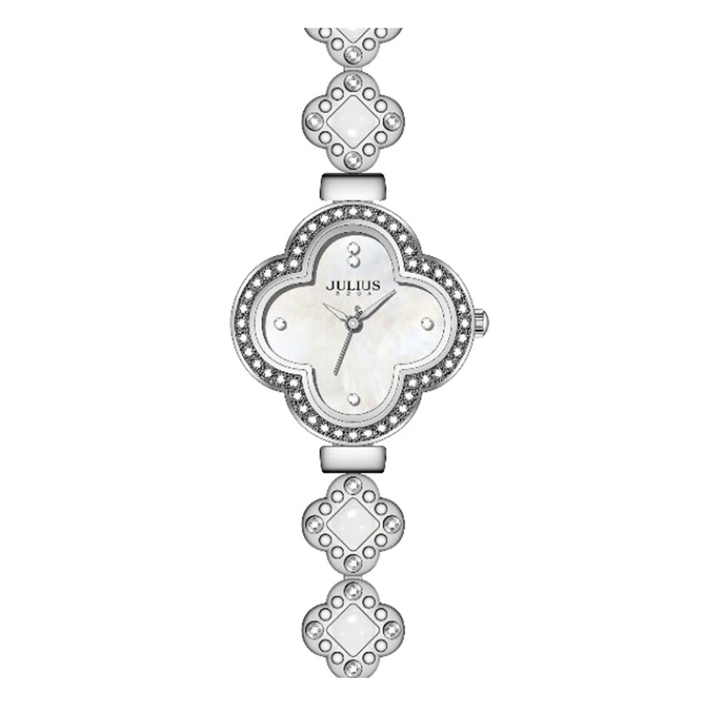 COMBO PHỤ KIỆN ĐỦ ĐẦY  ĐỒNG HỒ NỮ JULIUS JA-1545C VÀ NỮ TRANG ESME ES588