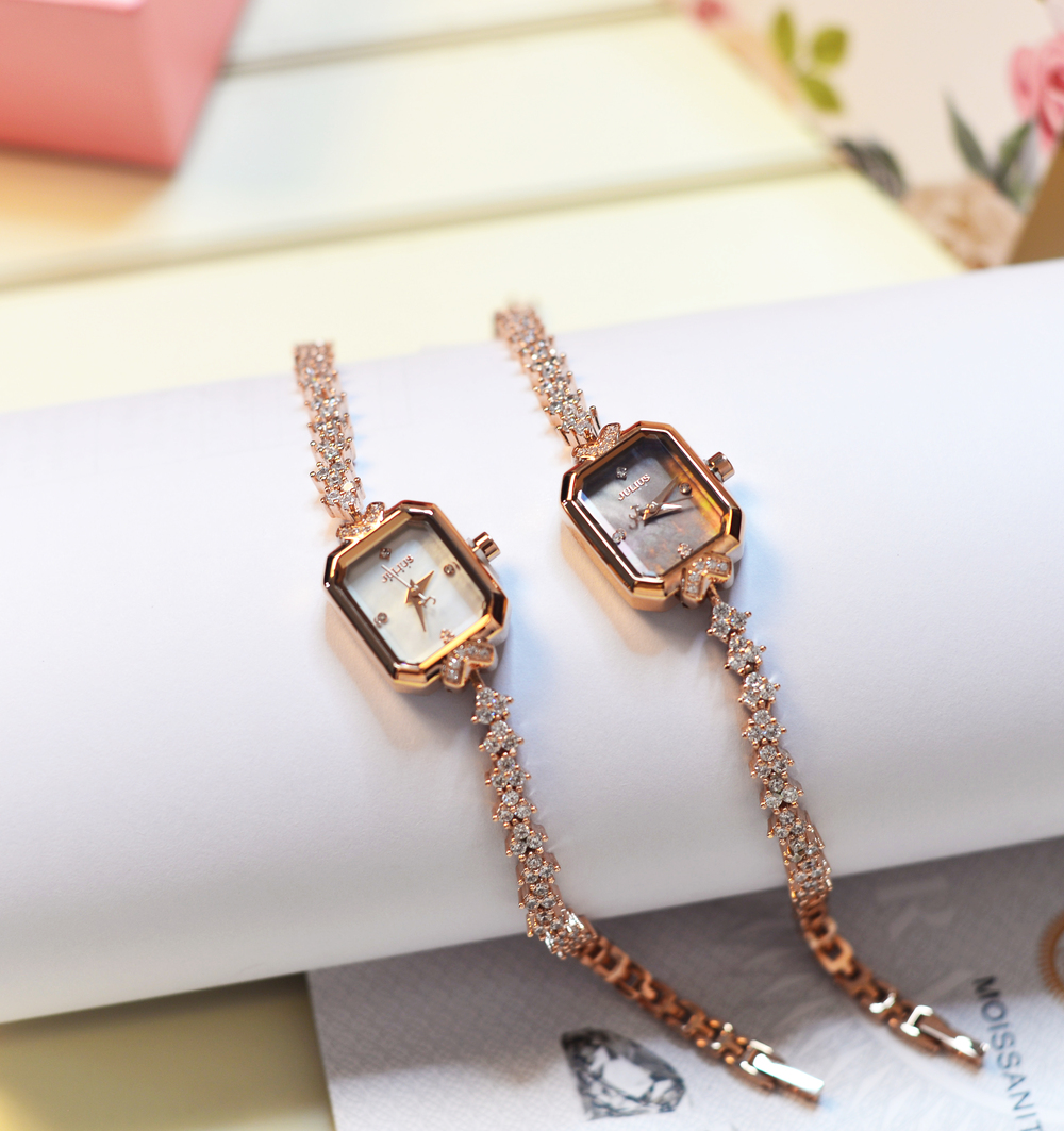 Combo Quà Tặng Đồng Hồ Nữ JA-1437 + ESME ES162